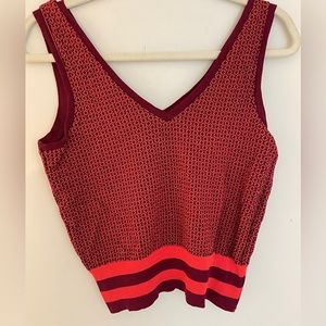 Zara Cropped Knit Vest